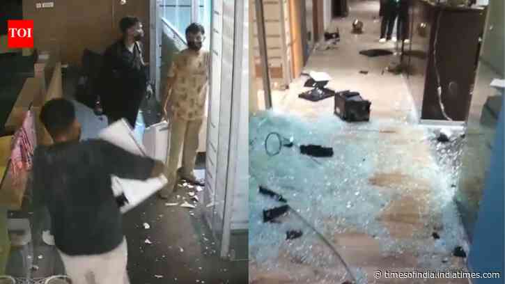 ‘Phones snatched, equipment smashed’: Abhishek Banerjee alleges BJP workers attacked TMC office, shares video