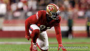 49ers DE Sam Okuayinonu not on team flight to Australia, questionable with foot injury
