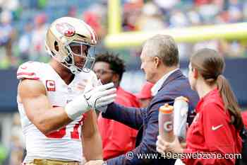 49ers get 4 injured stars back in final practice before Australia