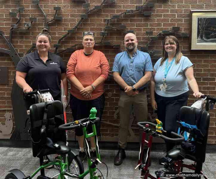 Hydro One ward funding supports new adaptive bicycles