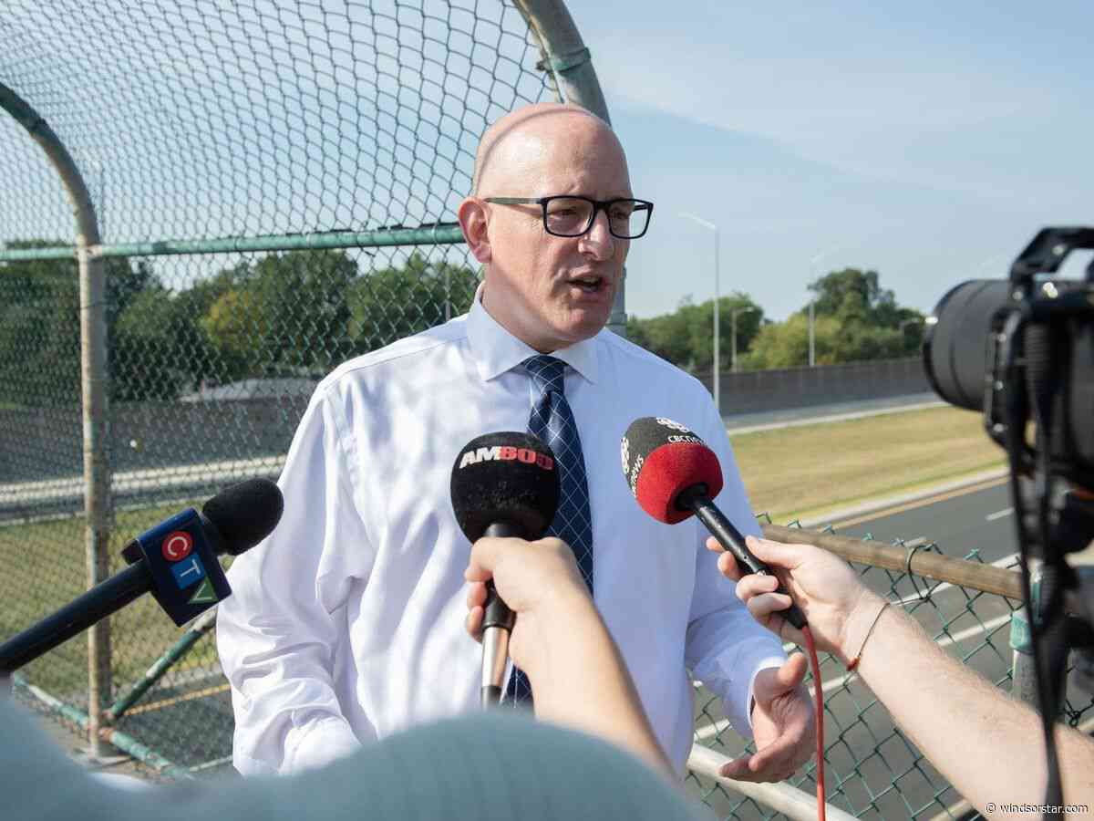 Dilkens pledges to upload E.C. Row to province if re-elected