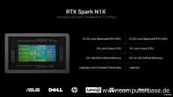 Ab Oktober: RTX Spark N1X kommt in zwei Varianten mit 24 bis 128 GB RAM