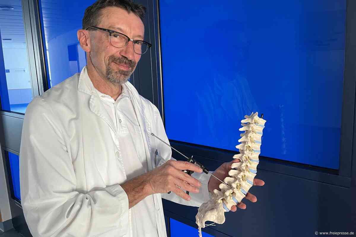 Schuss in den Rücken: Neue Methode bei Wirbelbruch in Zschopau