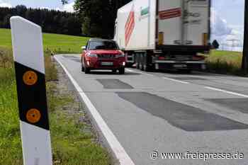 B 101 im Erzgebirge: Abschnitt gleicht einem einzigen großen Flickenteppich