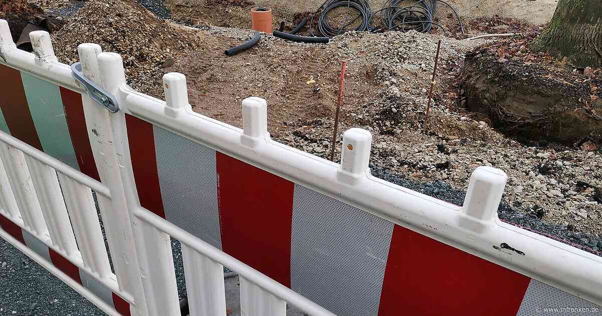 Kanaleinbruch in Bamberg wirkt sich auf Verkehr aus - Schaden größer als gedacht