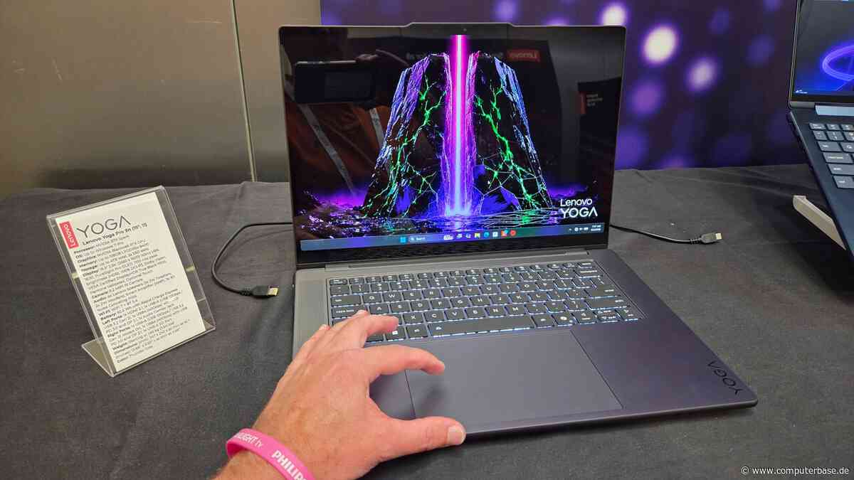 Lenovo Yoga (Pro) 9n (2-in-1) im Hands-on: Die Nvidia-RTX-Spark-N1X-Notebooks sind los!