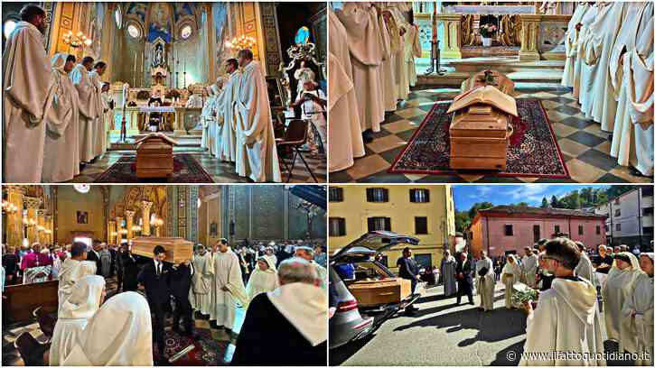 Addio a Enzo Bianchi, silenzio e commozione a Castel Boglione per i funerali: “Hai vissuto la forma più alta della paternità spirituale”