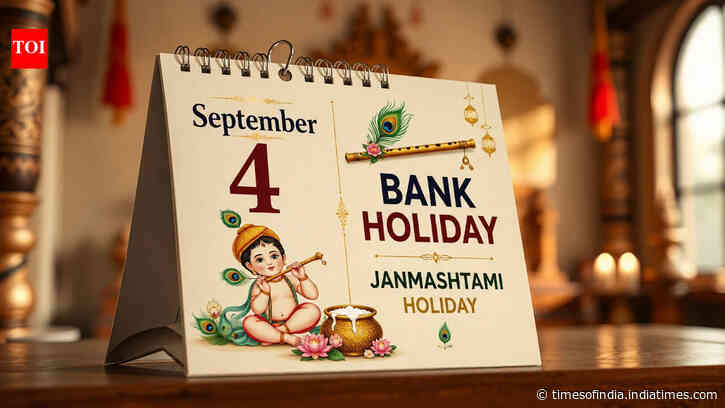 Bank holiday on Janmashtami: Where are banks closed on Sept 4, 2026? Check list