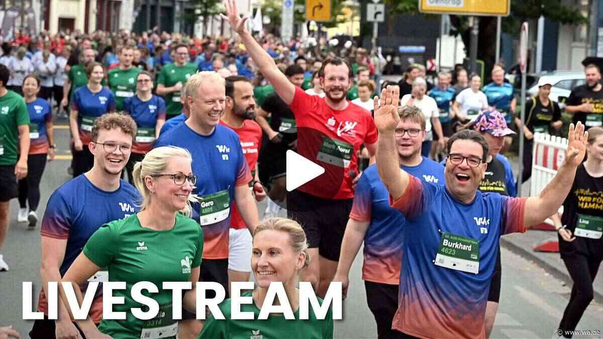 17. AOK-Firmenlauf in Hamm: Livestream vom Mega-Event