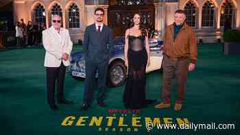 Country house chaos! Guy Ritchie reveals he fled to a hotel after handing his sprawling estate over to The Gentlemen cast