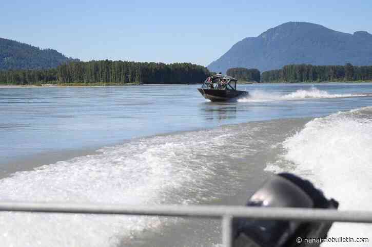 Peacekeeping on the river: RCMP monitor Fraser on Indigenous policing jet boat in Chilliwack