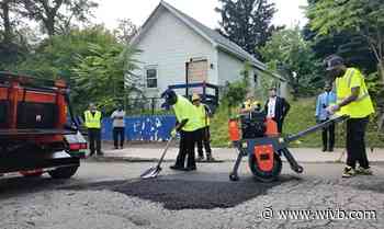 Buffalo launches hot-patching operation for potholes