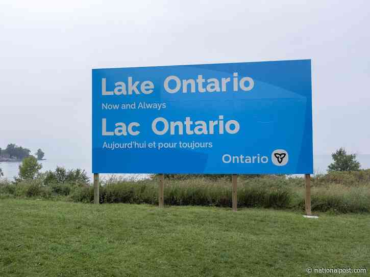Ford's $25K Lake Ontario sign a costly way to send Trump a message: Taxpayers Federation