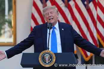 Trump’s Rose Garden beef burger menu sparks outrage as high prices mean they are too expensive for many Americans