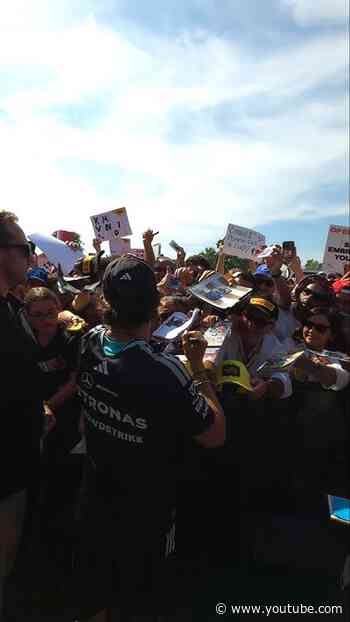 Kimi fans, assemble 😍An incredible reception for the home town hero in Monza! #f1 #mercedesf1