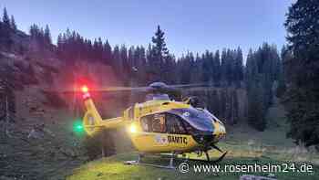 Folgenschwerer E-Bike-Sturz am Müllnerberg und nächtlicher Heli-Einsatz am Untersberg