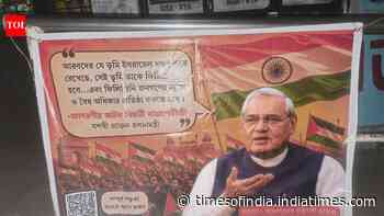 JU students use Vajpayee quote in reclaim re-run