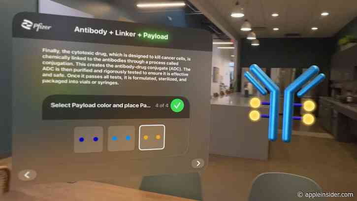 Pfizer launches immersive Apple Vision Pro experience to explain cancer research