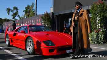 Why Lewis Hamilton brought his dream Ferrari F40 road car and his iconic arrival at Italian GP