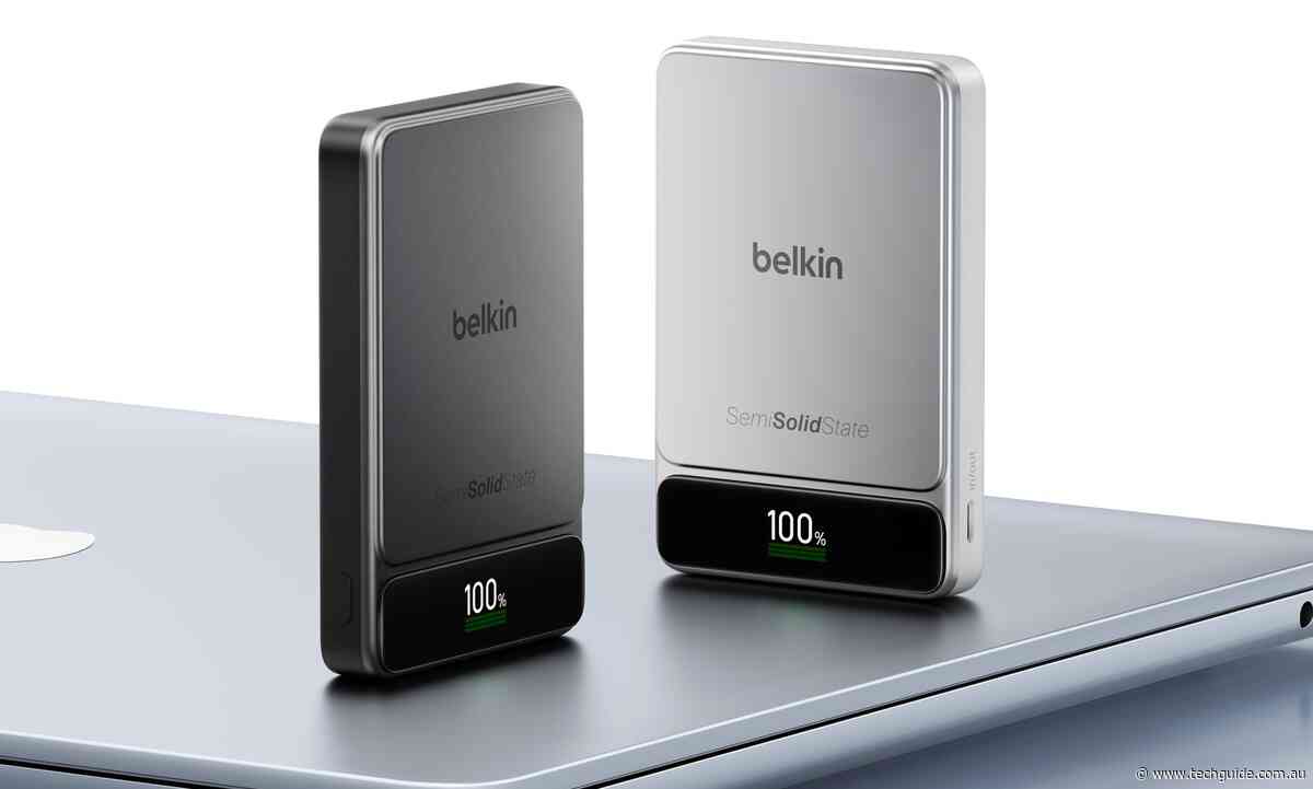 Belkin’s new UltraCharge Pro Semi solid-state power banks are much thinner and charge faster