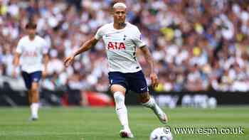 No Richarlison in Spurs' PL squad amid exit talk