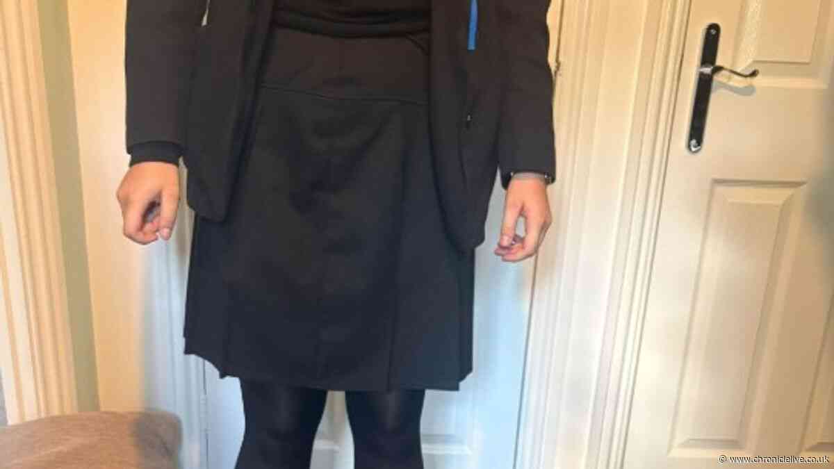 Mother slams Newcastle school for sending her daughter home two days in row over length of skirt