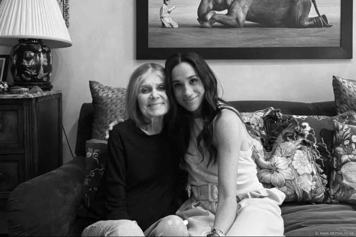 Meghan Markle Honours Gloria Steinem After Trump Brands Her 'Terribly Disrespectful'