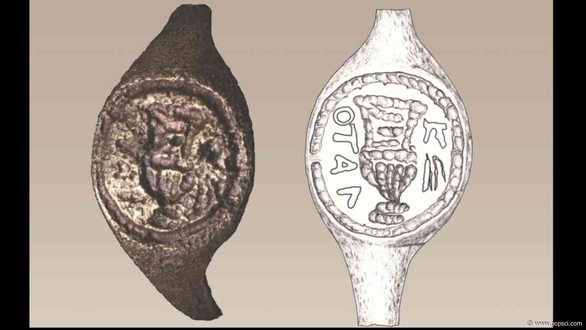 Ancient ring supposedly tied to Pontius Pilate may include a typo
