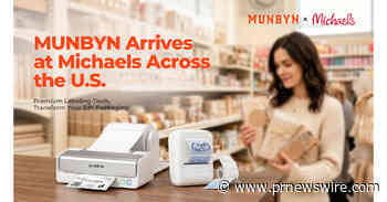 MUNBYN Partners with Michaels to Bring Creative-Focused Smart Printing Solutions to U.S. Crafters Nationwide