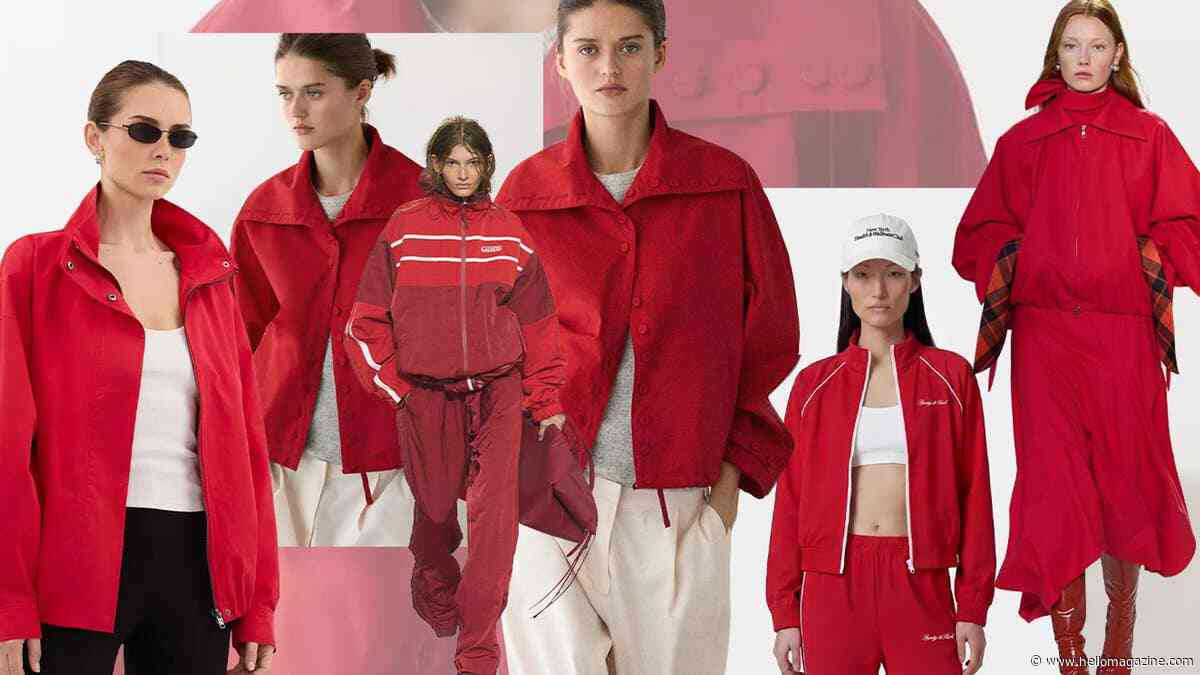The red jacket is autumn’s most-wanted outerwear - 8 of the best to shop this season