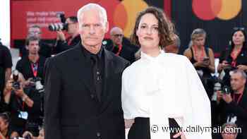 Phoebe Waller-Bridge, 41, steals the spotlight from her partner Martin McDonagh, 56, on the red carpet as she makes a rare public appearance at the premiere of his film Wild Horse Nine during Venice Film Festival