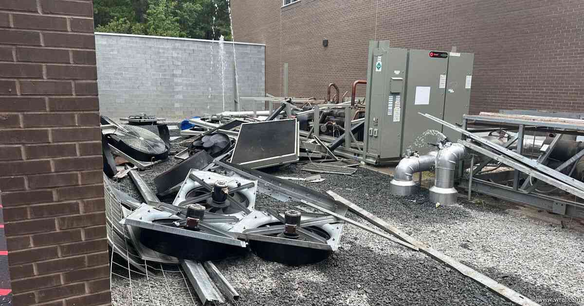 Durham man charged with damage and theft of HVAC units, including at elementary school
