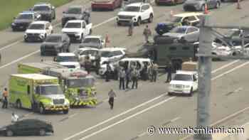 Deputy apparently injured in crash on Florida's Turnpike in Miami-Dade