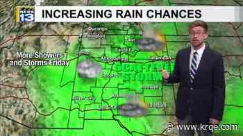 Rain, storm chances ahead for New Mexico