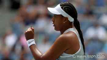 Osaka overcomes lapse to advance at US Open