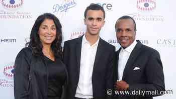 Sugar Ray Leonard's 'violent' son was arrested for alleged possession of dangerous cocktail of drugs just weeks after trying to break into boxing icon's home