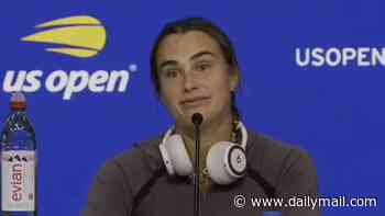 US Open reporter labeled a 'joke' by Aryna Sabalenka claims tennis star texted him to apologize after furious press conference tirade
