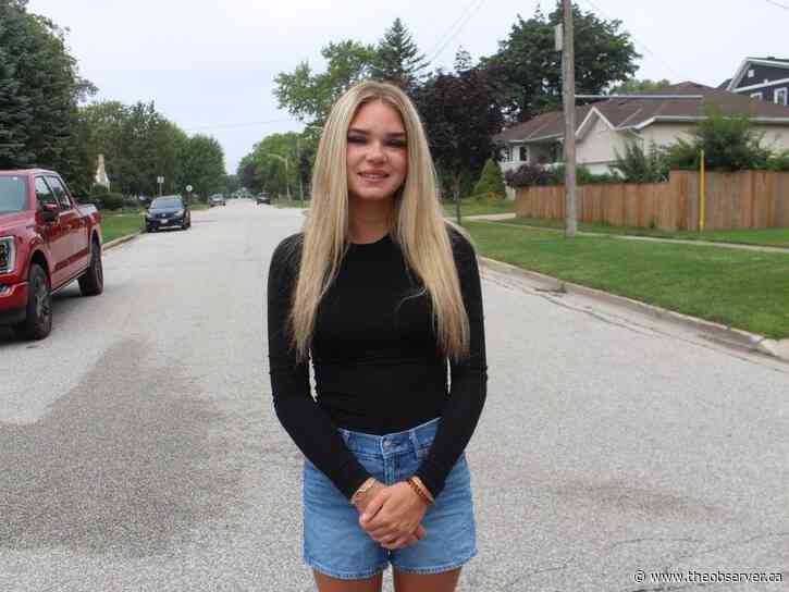 Walker scholarship winner sings Point Edward's praises