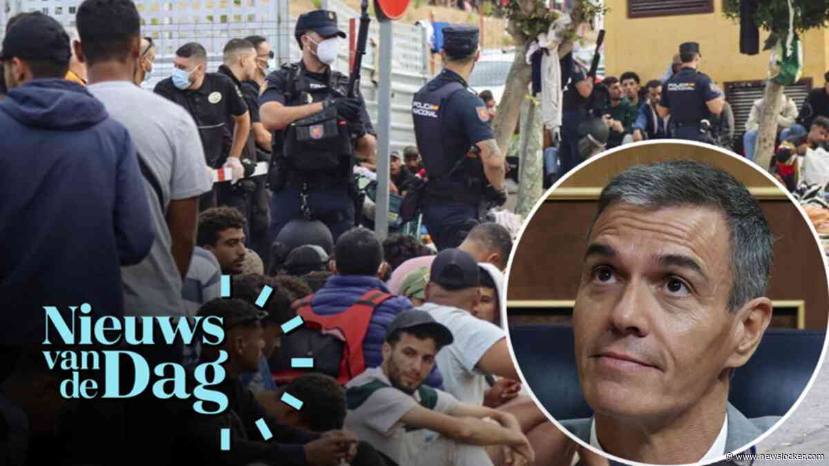 Premier Spanje onder vuur na chaos Ceuta: ‘Dat heeft aanzuigende werking voor migranten’