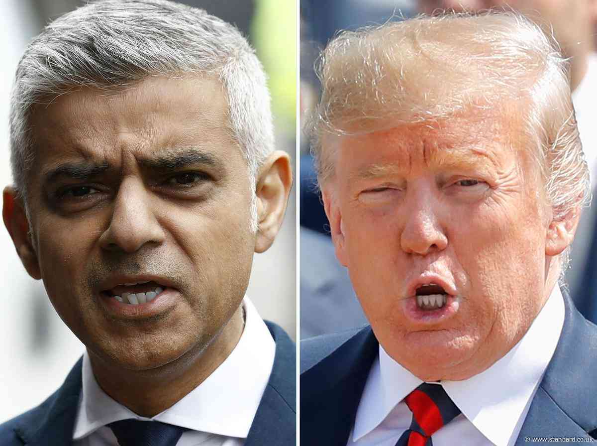 Sadiq Khan ‘living rent free’ in Donald Trump’s head as US President claims police fear parts of London