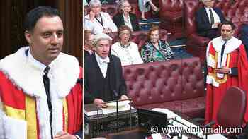 Anas Sarwar takes his seat in House of Lords... despite having called for it to be abolished!