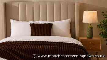 I found a 'sumptuously soft' £15 Dusk bedspread in 'good enough to eat' colour