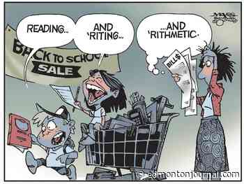 Edmonton Journal editorial cartoons for September 2026
