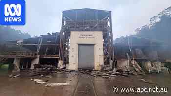 Not yet safe to access Hydro Tasmania power station destroyed by fire