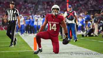 Sources: Cards WR Wilson gets $75M extension