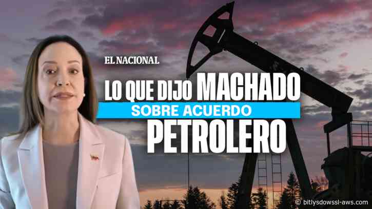 María Corina Machado exige transparencia tras acuerdo entre EE UU y Delcy Rodríguez
