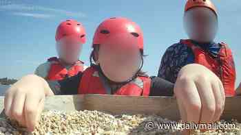 Family on kayaks disturb specially protected nature reserve and pose for nest cam - as RSPB warns visitors are dumping cigarette butts in hides