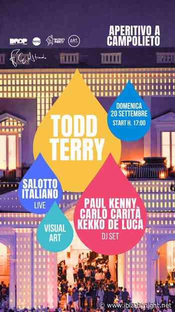 DROP presents Todd Terry, Paul Kenny, Carlo Carità & many more!