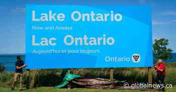 Ford says ‘beautiful’ Lake Ontario sign was worth $25K price tag
