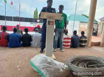 NSCDC arrests nine over vandalism of power, railway infrastructure in Gombe